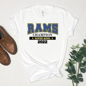 Los Angeles Rams Champions Super Bowl 2022 Shirt