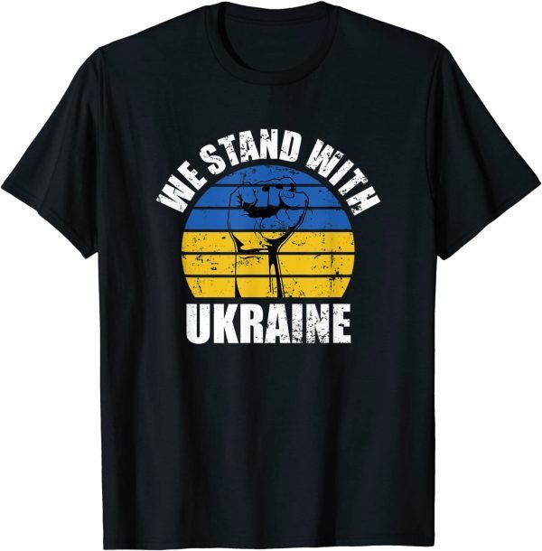 Puck Futin Stand With Ukraine Ukrainian Lover support Tee Shirt