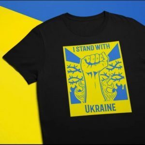 2022 I Stand With Ukraine ,Anti Putin ,Support Ukraine T-Shirt