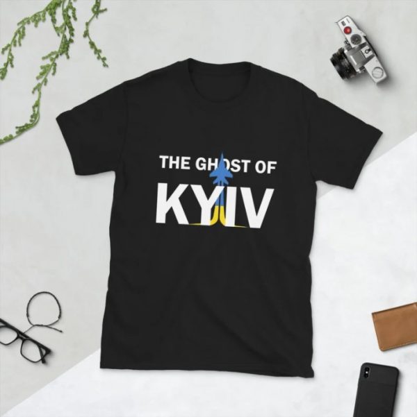 The Ghost of Kyiv ,Flying Legend, Show Your Support Ukraine, I Stand With Ukraine TShirt