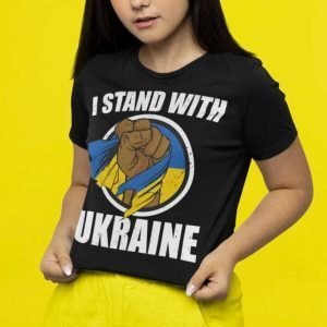 Ukraine Ukrainian Flag I Stand With Ukraine Unisex T-Shirt