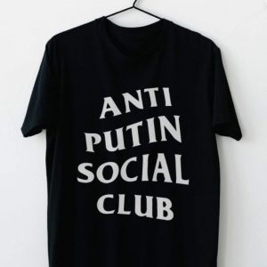 Anti Putin Social Club, I Stand With Ukraine,I Support Ukraine, Stop the War Against Ukraine Shirt
