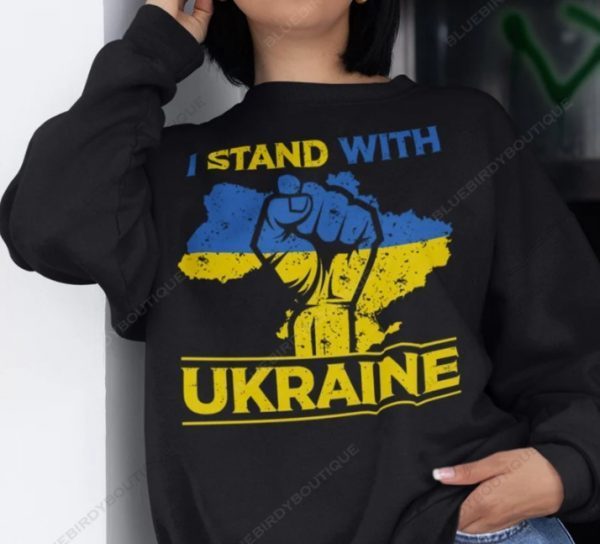 2022 I Stand With Ukraine, Supporting Ukraine Shirt T-Shirt