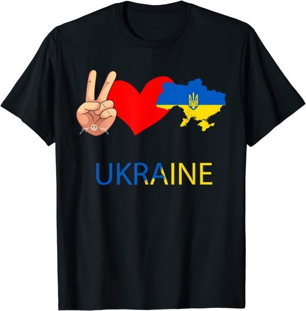 Ukrainian Lover I Stand With Ukraine Tee Shirt