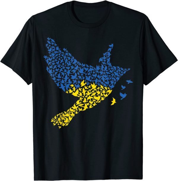 TShirt Friedenstaube, Stand With Ukraine