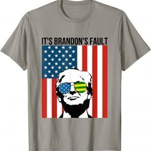 Pro Trump Ukraine Sunglasses Usa Flag Funny Anti joe biden Unisex TShirt