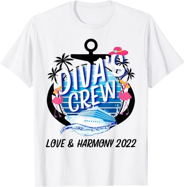 2022 Diva Cruise Crew Saint Luci Lisa Funny TShirt