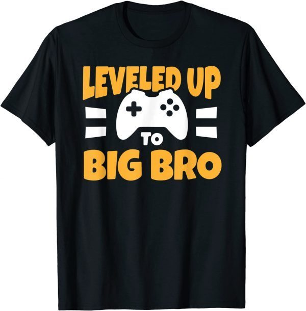 T-Shirt Big Brother Leveled Up Toddler Controller