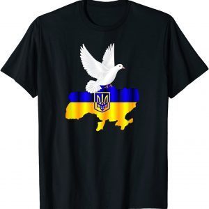 Stop War, Ukraine with Peace Yes to Peace TShirt