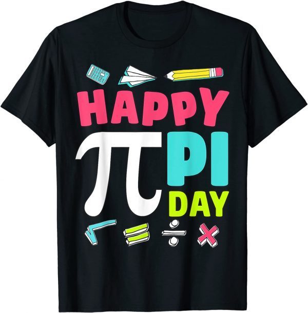 Official Happy Pi Day Kids Math Teachers Student Professor Pi Day Shirt