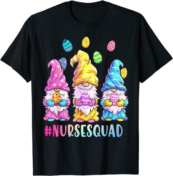 Shirt Gnome Easter Nurse Squad Easter Gnome