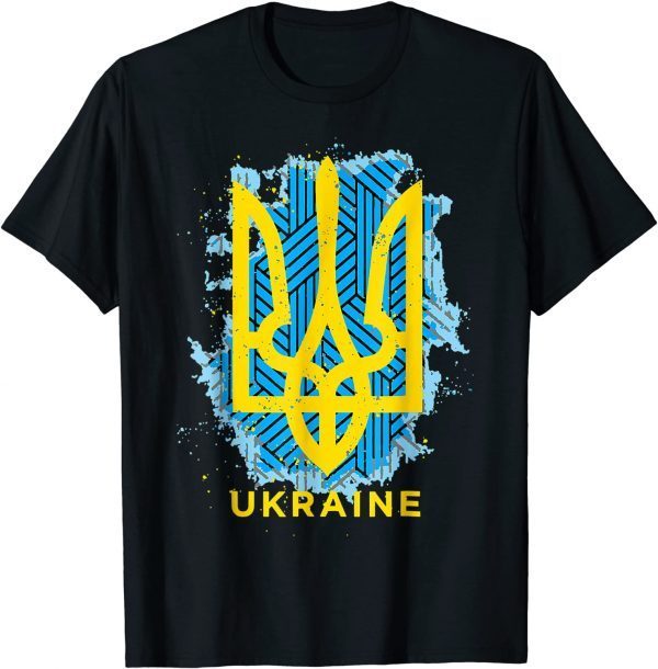 UKRAINE FLAG SYMBOL, Ukraine Flag and Trident Ukrainian Shirts