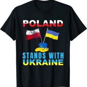 Poland stands with Ukraine Polish Ukraine Shirt