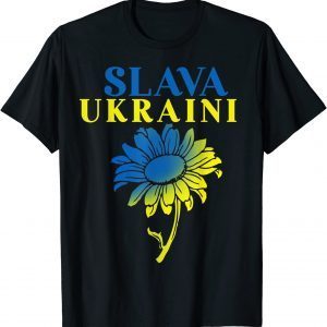 Official Slava Ukraini Sunflower Ukraine Shirt