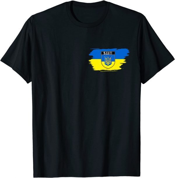 Official 5.11 Ukraine Flag Support Ukraine Shirts