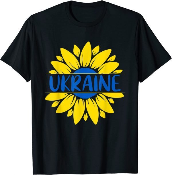 T-Shirt Flower Of Ukraine Sunflower