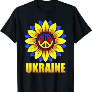 Ukraine T-shirt Ukrainian Flag Sunflower Women Girl Ukraine Unisex TShirt