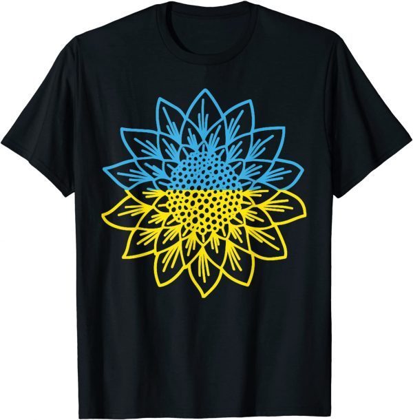 TShirt Sunflower Of Peace Ukraine Ukraine Strong Vyshyvanka