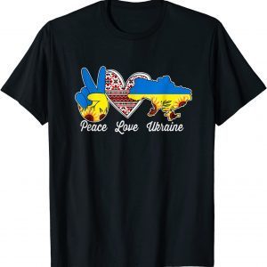 I Stand With Ukraine Sunflower Ukraine Classic T-Shirt