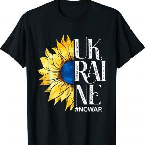 T-Shirt I Stand With Ukraine Sunflower Support Ukraine Men Women,Free Ukraine, Pray Ukraine