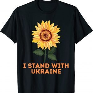 I Stand With Ukraine Sunflower Support For Ukraine Men Free Ukraine, Ukraine Shirts