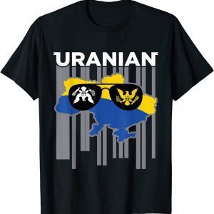 T-Shirt Uranian Biden Country Mispronunciation Ukraine Sunglasses