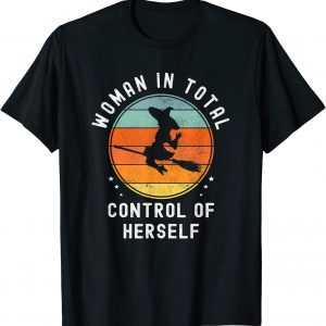 Woman in total control of herself Classic T-Shirt