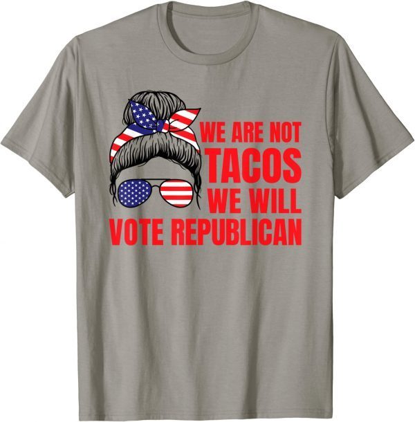 T-Shirt We Are Not Tacos jill Biden