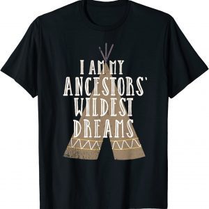 I Am My Ancestors Wildest Dreams ,Native American Heritage T-Shirt