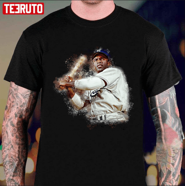 Retro Baseball Graphic MLB Jackie Robinson Classic T-Shirt