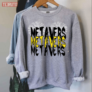 Metavers Typography Funny T-Shirt