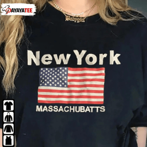 Vintage New York Massachusetts TShirt