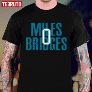 Typography Miles Bridges 0 NBA Basketball Player Unisex T-Shirt