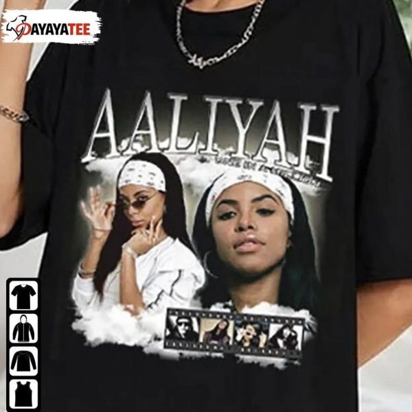 Vintage Aaliyah Rnb Tee Shirt