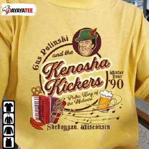 Gus Polinski And The Kenosha Kickers The Polka King Of The Midwest Official T-Shirt