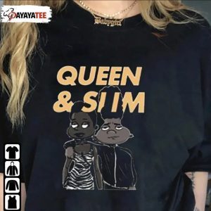 Vintage Queen & Slim Cartoon Shirts