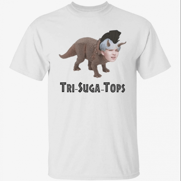 Funny Dinosaurs tri suga tops Shirts
