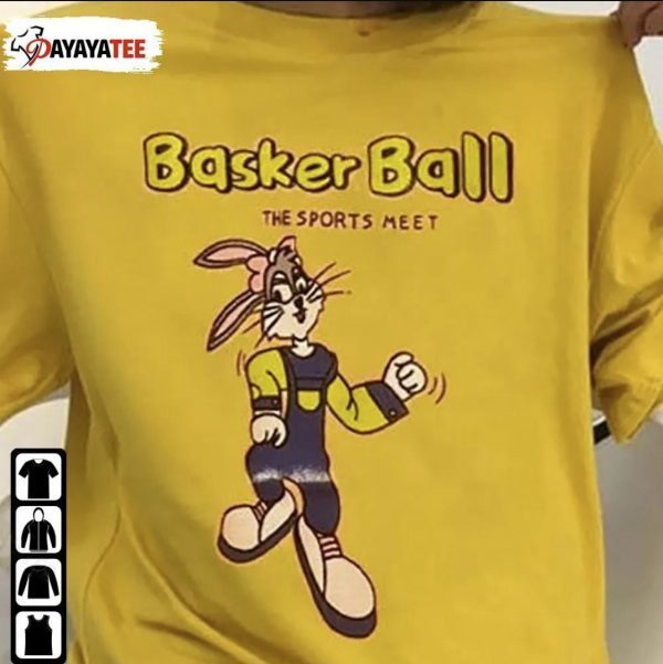 Funny Basker Ball The Sports Meet Shirt