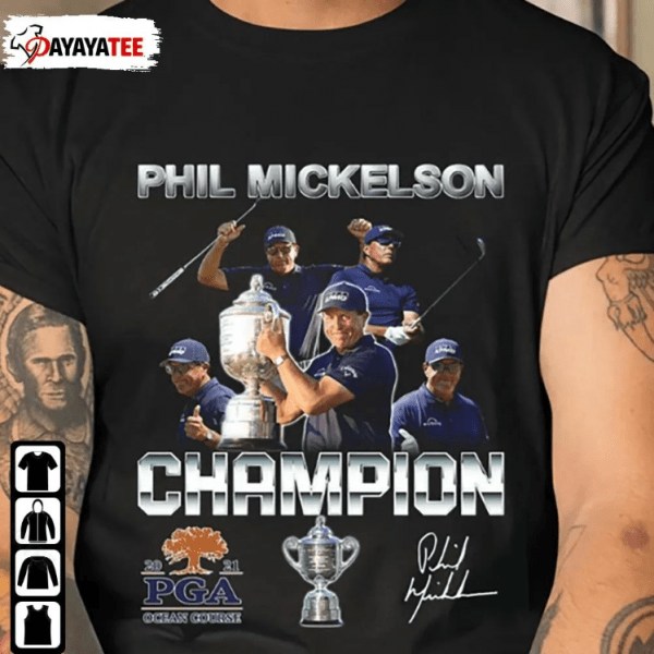 2022 Phil Mickelson Champion Shirt