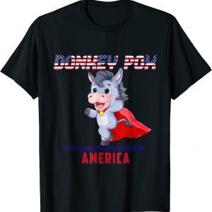 Donkey Pox The Disease Destroying America Funny Anti Biden 2022 T-Shirt