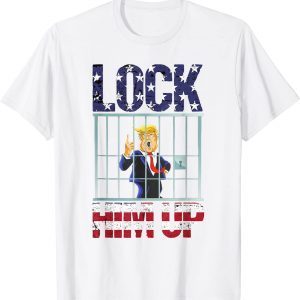Fbi Raids Trump’S Mansion Anti Trump Lock Him Up T-Shirt