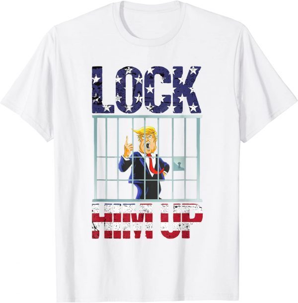 Fbi Raids Trump’S Mansion Anti Trump Lock Him Up T-Shirt