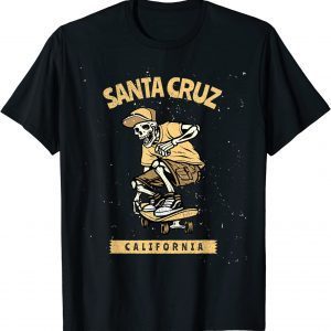 Official Old School Skater Santa Cruz California Shirt