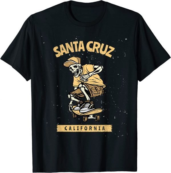 Official Old School Skater Santa Cruz California Shirt