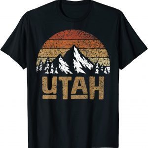 Utah National Parks Mighty 5 Tee Bryce Moab Hiking Camping Gift T-Shirt
