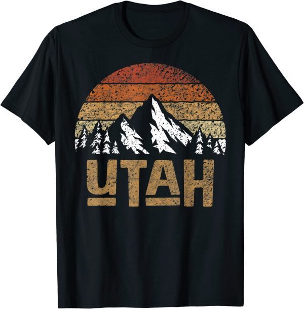 Utah National Parks Mighty 5 Tee Bryce Moab Hiking Camping Gift T-Shirt