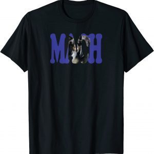 Beautiful Bi Black Sheltie Picture in the Word Mach Funny T-Shirt