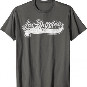 Los Angeles California CA Retro Baseball Style Classic T-Shirt