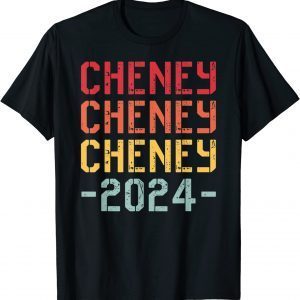 Cheney 2024 ,Liz Cheney for President 2024 Retro T-Shirt