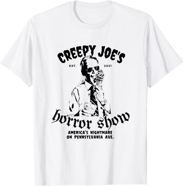 Funny Creepy Joe's Horror Show Republican NIghtmare T-Shirt